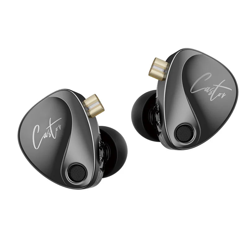 KZ Castor in Ear HiFi Earphone 2DD Dynamic High-end Tunable Earphones