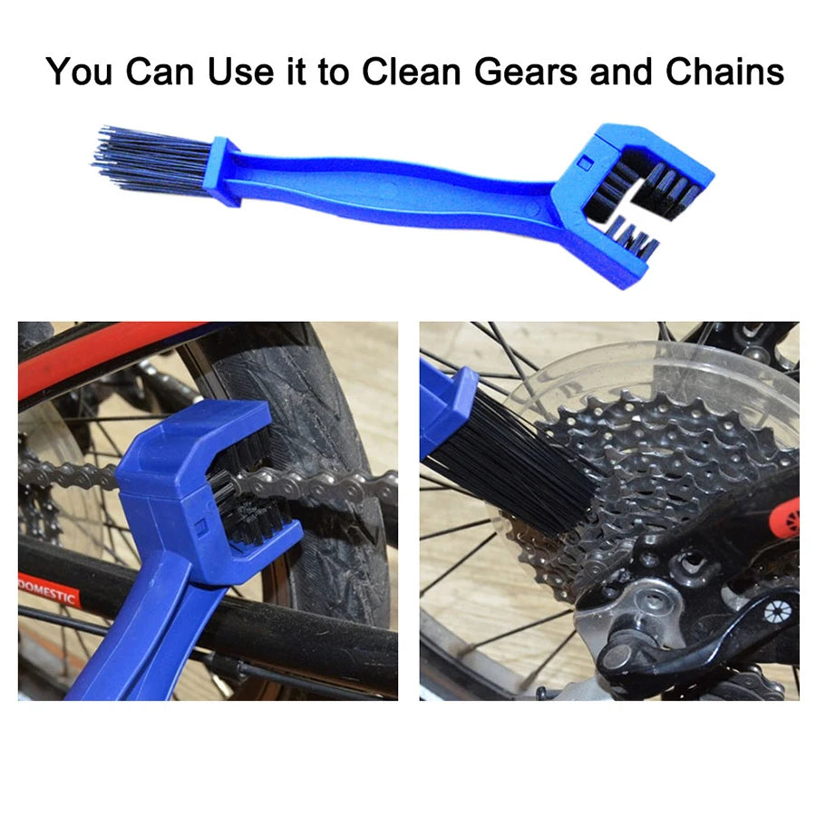 Bicycle Chain Clean Brush Cleaner Bicycle Chains Gear Grunge Brush