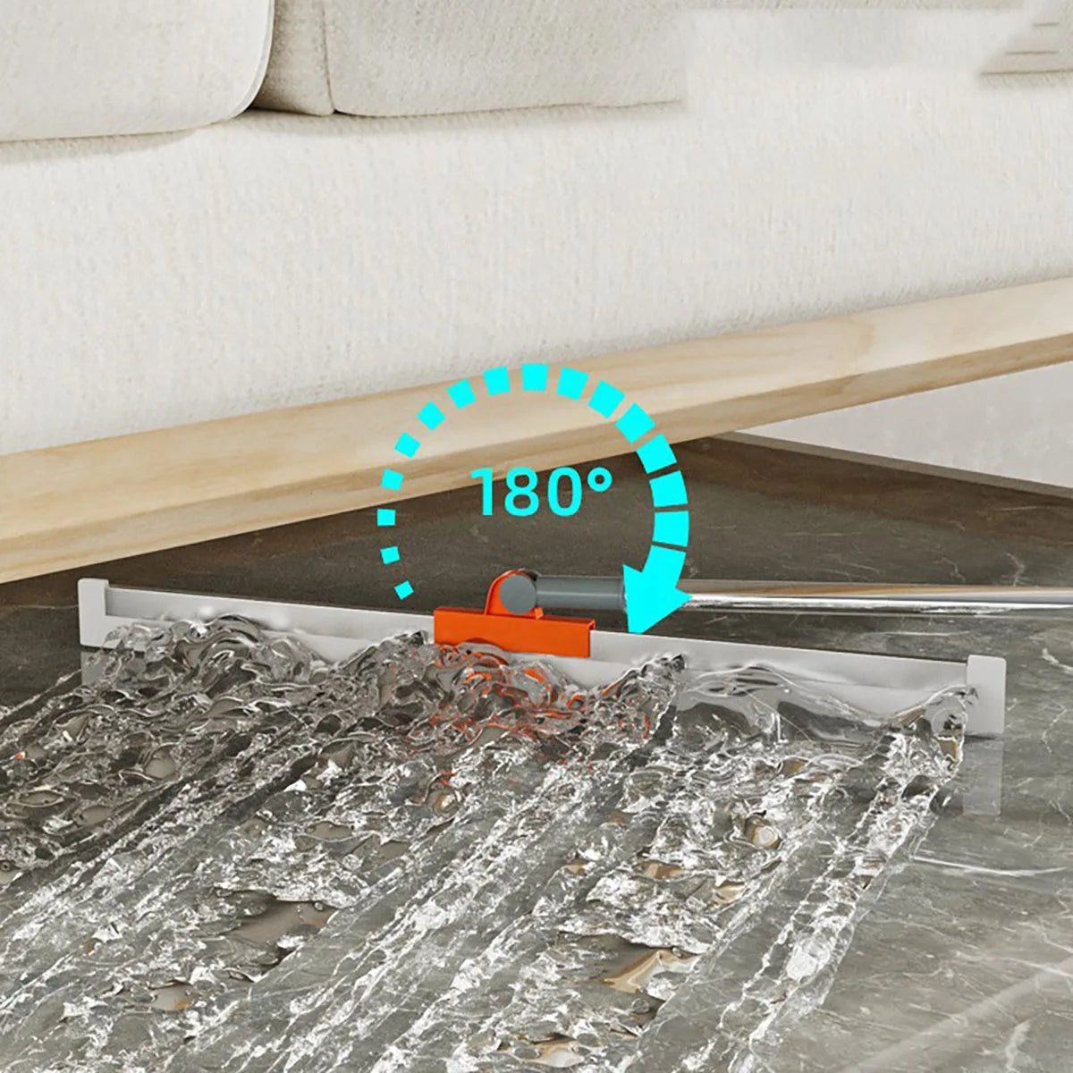 Silicone Scraper Broom Magic Wiper High Place Glass Wiper Floor Mop