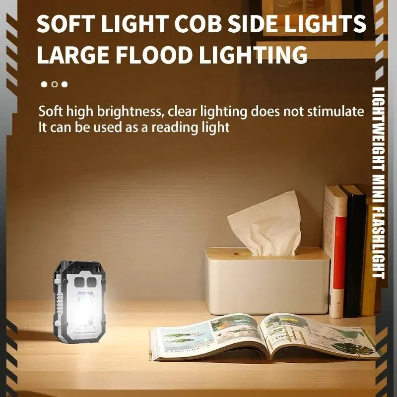 Super Bright Powerful Pocket Torch Light LED Multifunctional Linterna