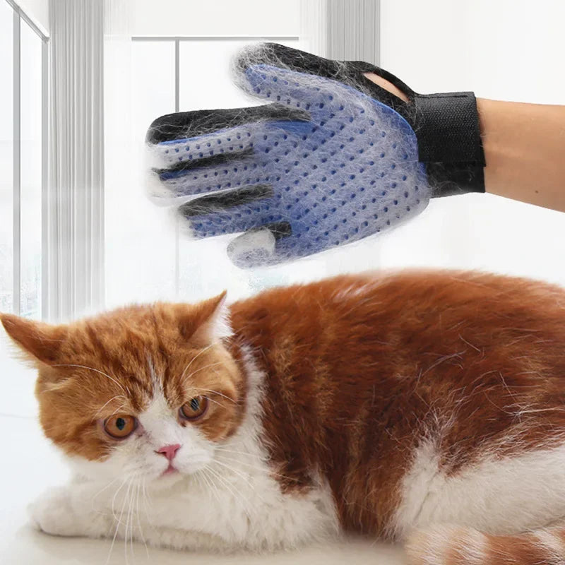 Silicone Pet Gloves Cat Dog Hair Removal Cat Supplies Comb Hair