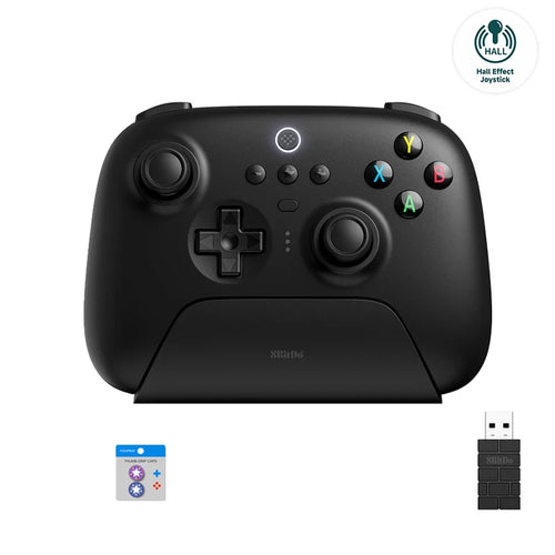 8BitDo Ultimate 2.4G Controller Hall Joystick with Charging Dock For