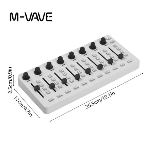 M-VAVE SMC-Mixer Wireless MIDI Controller Mixing Console  BT