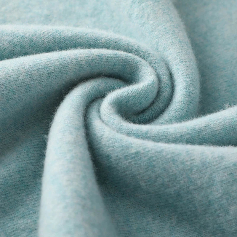 Autumn And Winter Cashmere Sweater Women's Crew Neck Pullover Casual