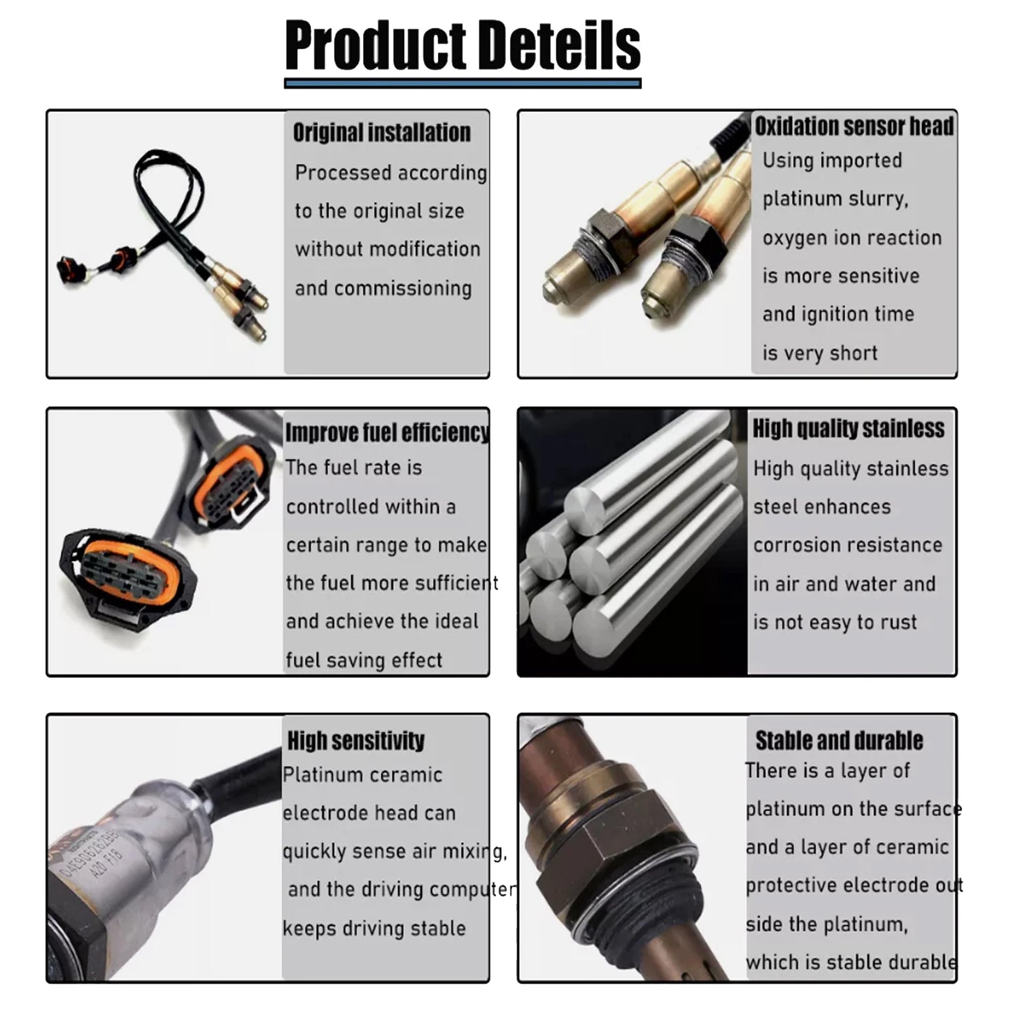 New Upstream & Downstream Oxygen O2 Sensor For 2011 2012 2013 2014