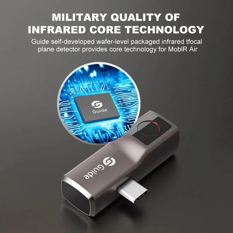 Guide Mobir Air Thermal Imaging Camera for iPhone & Android Phone