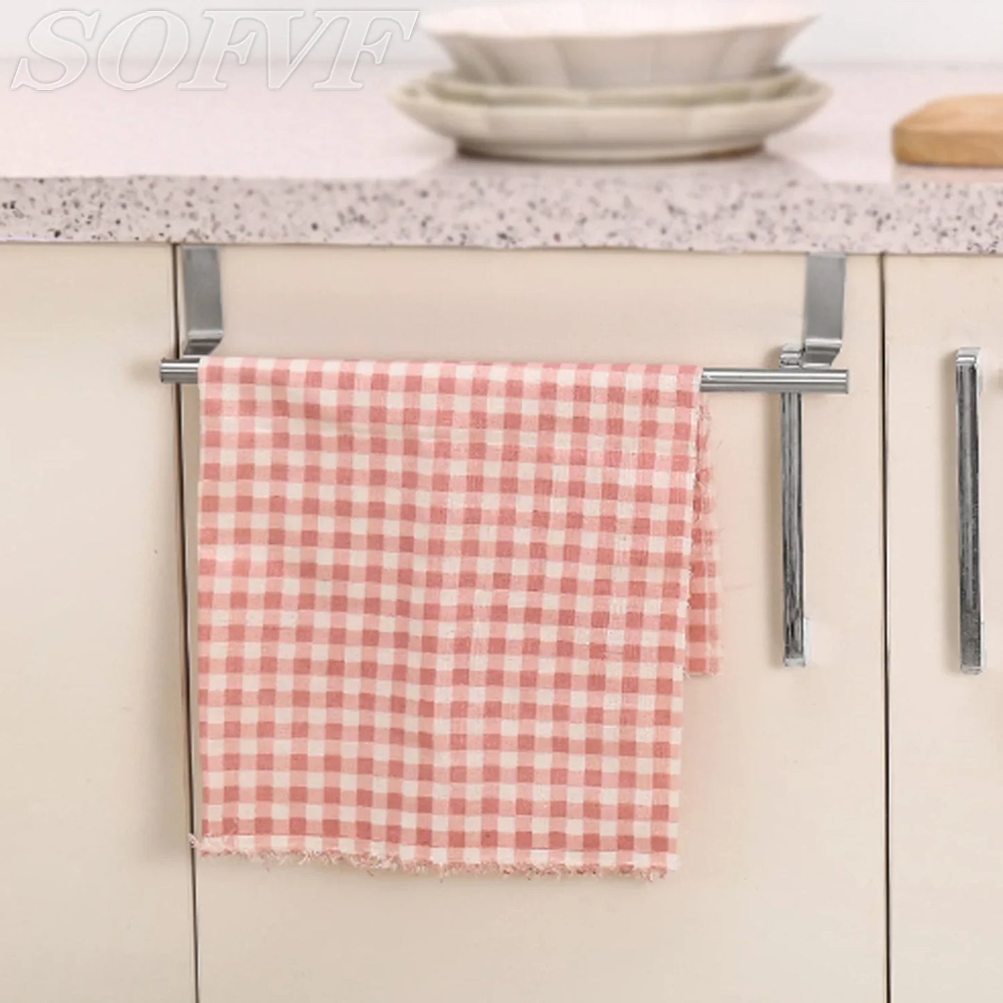 430 stainless steel towel rack, bathroom single pole towel rack,