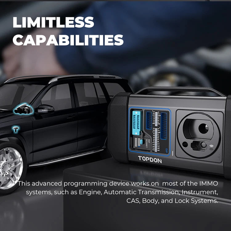 TOPDON T-Ninja Box Obd2 Smart Pro Car Key Programmer Device Car