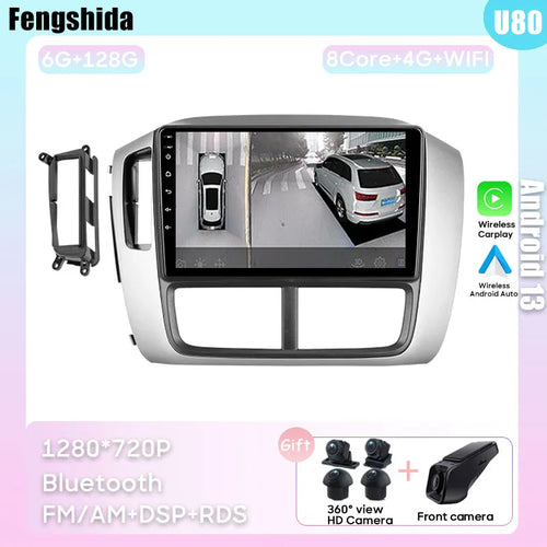 Car Video Player For Honda Pilot 1 2005 - 2008 WIFI Android Auto Car