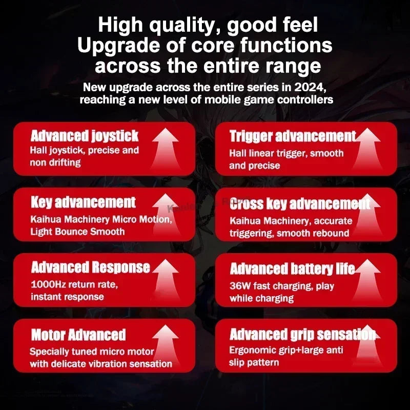 MEMO S3 Gamepad Mobile Type-C Phone Hall Effect Controller Stick