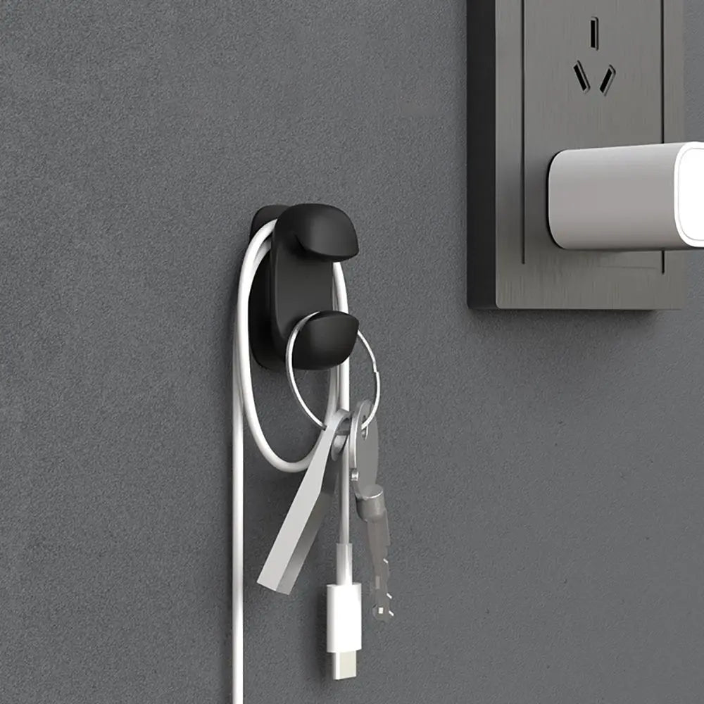 Rice Spoon Holder Silicone Storage Rack, Kitchen Wall-Mounted Cooker