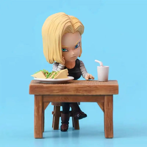 8cm Dragon Ball Z Figures Vegeta Anime Action Figure Son Goku Krillin