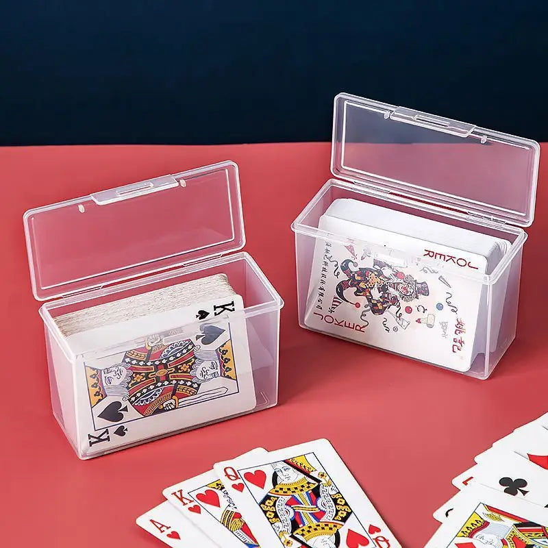 Playing Card Transparent Plastic Storage Box Ultraman Game Card ID