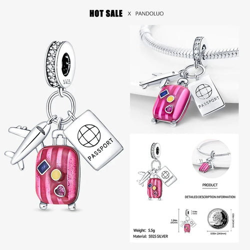 925 Sterling Silver Jewelry Disney Villians Full Collection Set