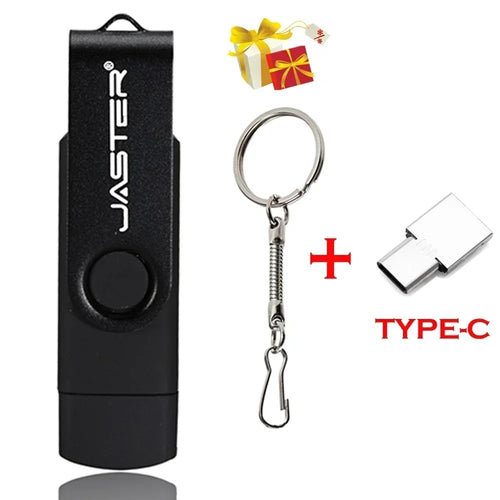 JASTER TYPE-C High Speed USB Flash Drive OTG Pen Drive 256GB 128GB