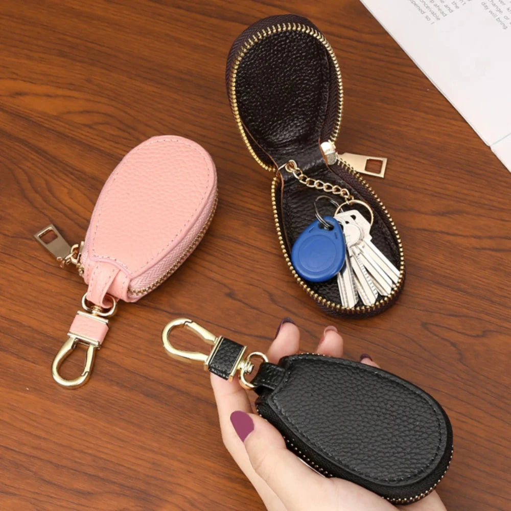 1Pc Car Key Wallets Women Couples Zipper Door Keys Storage Mini