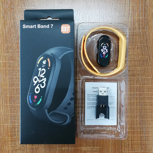 M7 Smart Band Watch Silicone Heart Rate Smart Band Varied Dials