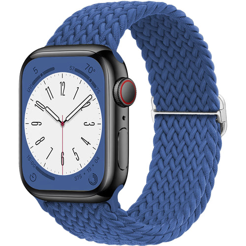 Braided Solo Loop For Apple watch band 45mm 44mm 40mm 49mm 38 41mm