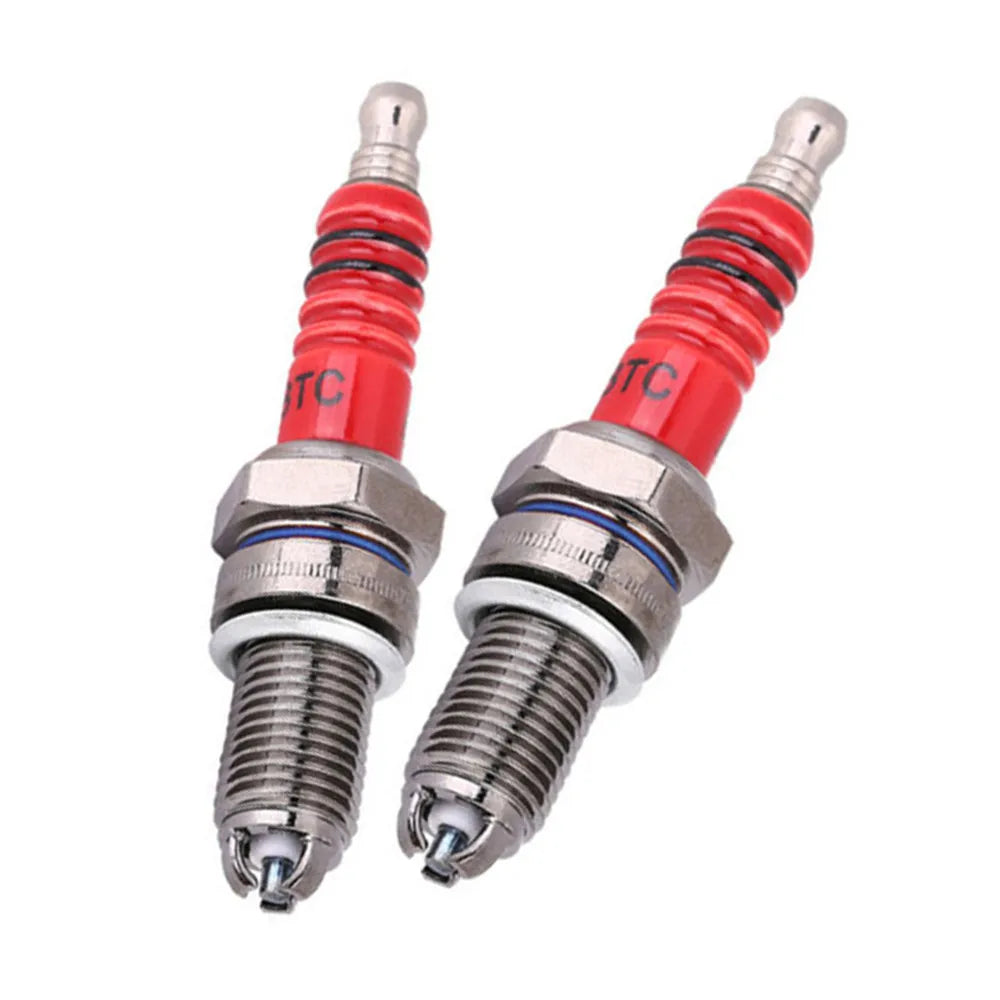 1/2Pcs Racing Spark Plug 3 Triple Electrode A7TC D8TC For GY6 CG 50 70