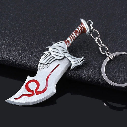 Game God of War Ragnarok Keychain Kratos The World Serpent Jormungandr