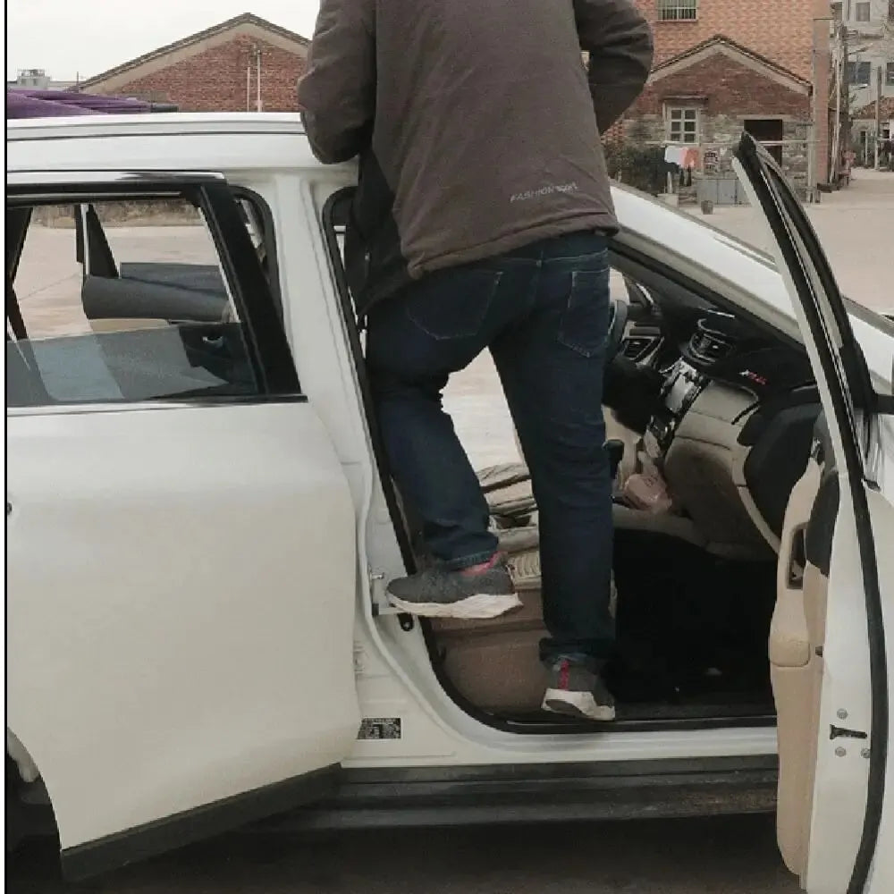 1pc Car Foot Pedal Aluminum Door Pedal Universal Mini Auxiliary Pedal