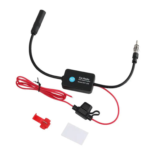 Auto Car Radio FM Antenna Signal Booster Amplifier Universal 12V FM
