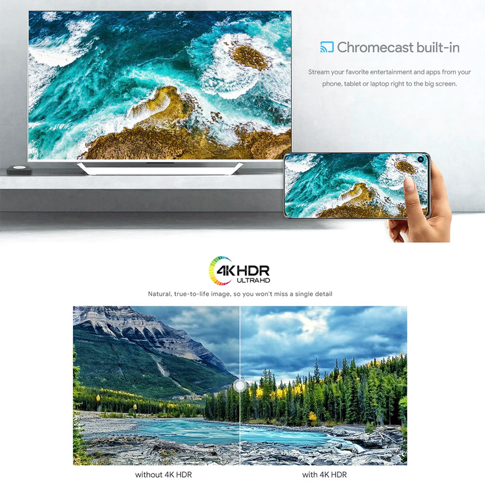 MECOOL  Android TV Box KM2 Plus 4K Amlogic S905X4 2G DDR4 Ethernet