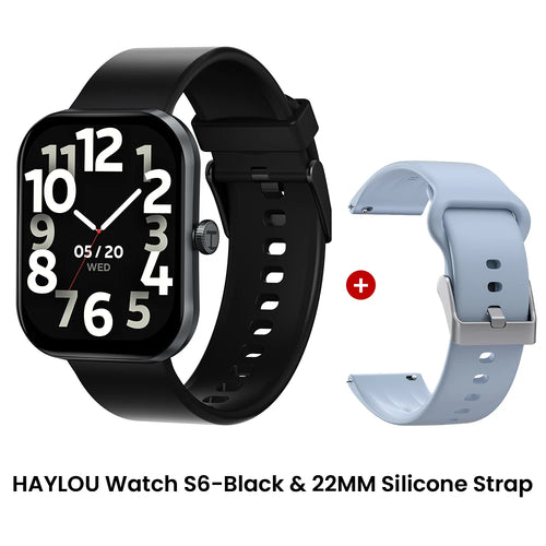 HAYLOU Watch S6 Smartwatch 2.01" HD Display Smart Watch Bluetooth