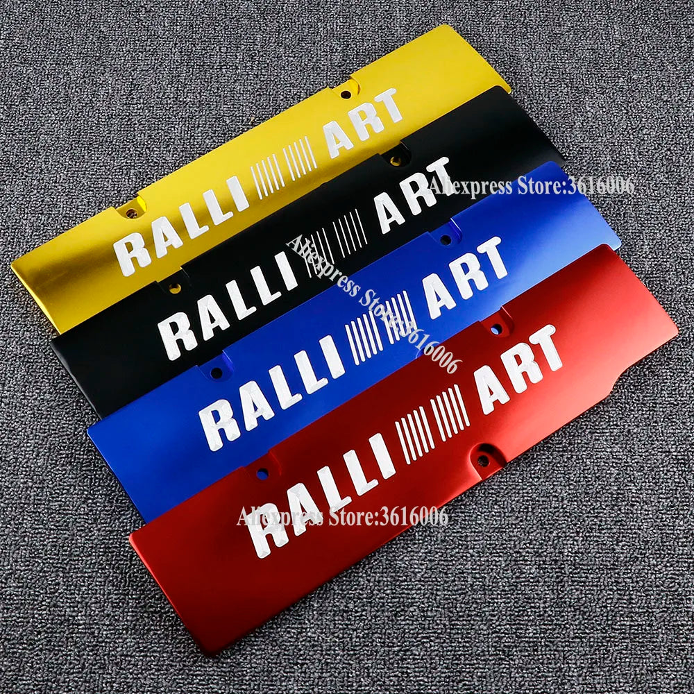 1pcs Ralliart Aluminum Engine Spark Plug Cover For Mitsubishi