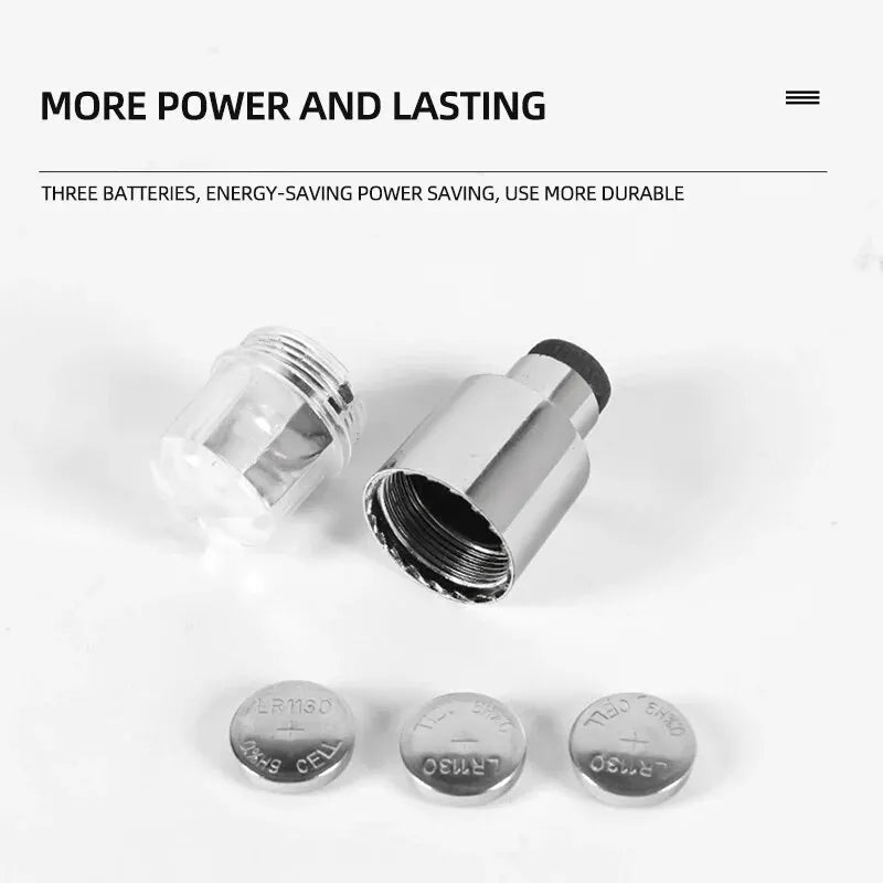 4x Neon Tire Valve Cap Lights Durable Vibrating Flashing Wheel Tire