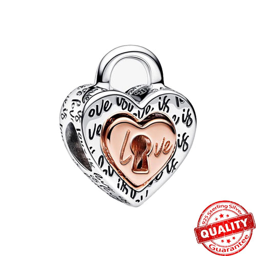 New Arrival 925 Sterling Silver Love You Mom Entwined Infinite Hearts