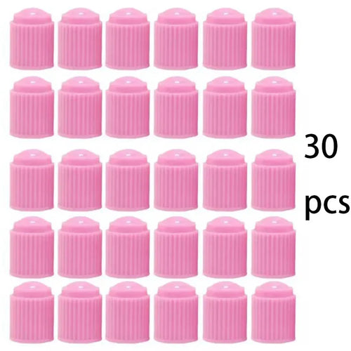 30PCSTire Valves ABS Plastic Automobile Bicycle Tyre Valve Cap Dust