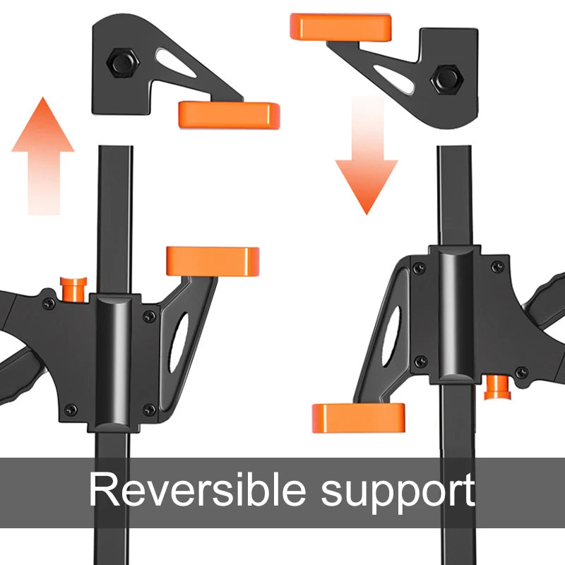 2pc 4 Inch Woodworking F-clip Nylon Quick Woodworking Clip Wooden