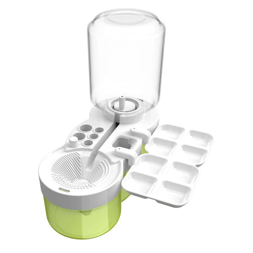 Paint Brush Washer with Drain Button Paint Brush Clean Device