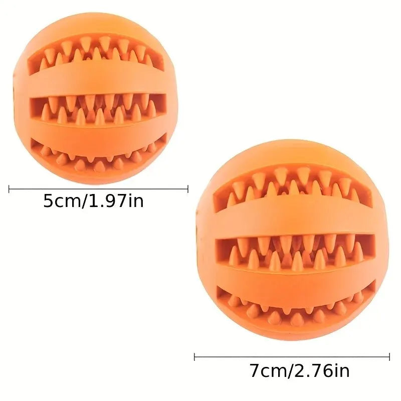 Dog Toy Ball, Nontoxic Bite Resistant Toy Ball for Pet Dogs Puppy Cat,