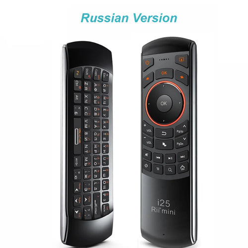 Rii i25 2.4G Mini Wirless Air Mouse Keyboard With IR Remote Control PC