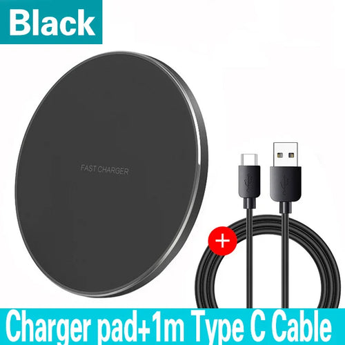 100W Fast Wireless Charger Pad for iPhone 15 14 13 12 11 Pro Max
