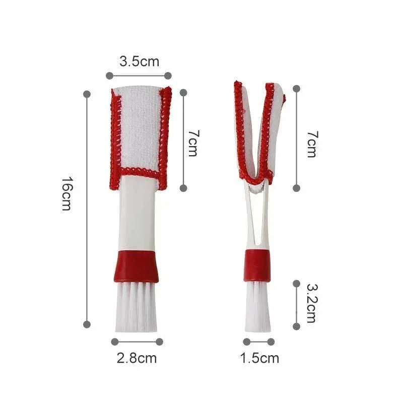 1PCS Double Headed Brush for Dust Removal Cleaning and Wiping of Air