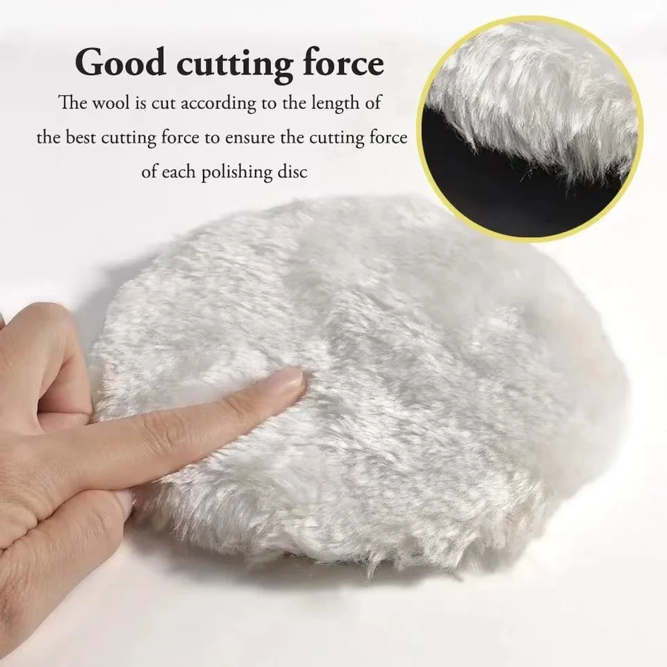 5 Piece 3/4/5 Inch Polishing Set Car GadgetsCar Polishing PadCar Wax