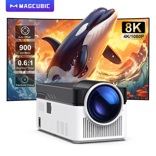 Magcubic  HY450 Projector With Ultra Short Throw Auto Offset 1080P 8K