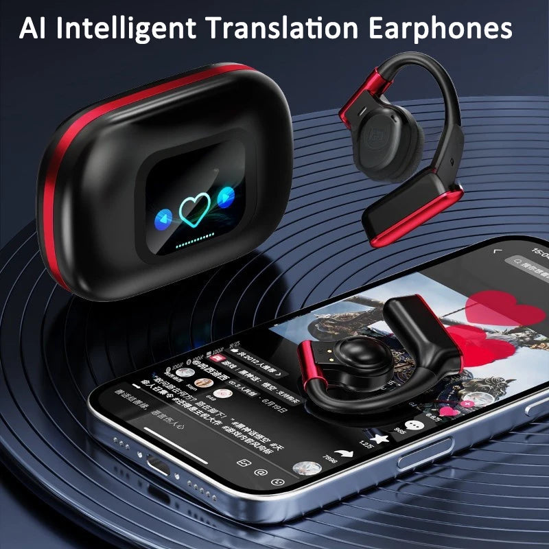 2025 New Multi-Languages Simultaneous Interpretation Earphones Ai