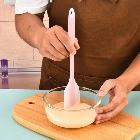Silicone Spatula Translucent Cake Spatula Cream Blender Knife High