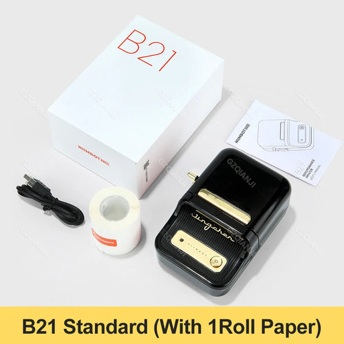 Niimbot B21 Label Sticker Printer Portable Thermal Wireless Bluetooth