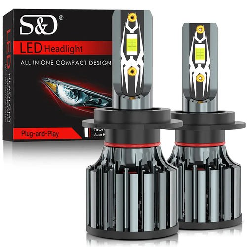 30000LM H1 H4 H7 LED Canbus H8 H11 9005 HB3 9006 HB4 9012 Hir2 9008