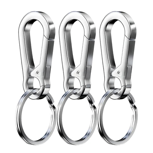1/5PCS Metal Gourd Buckle Keychain Climbing Hook Car Keychain Strong