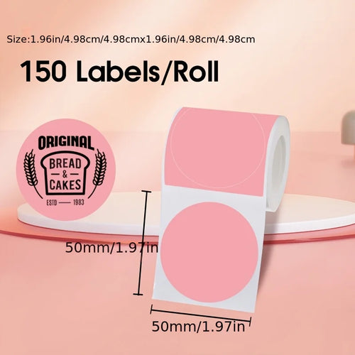 Mini Portable Wireless Label Printer - Wireless Function, Thermal