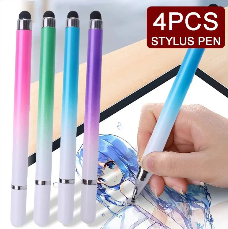 2 in 1 Stylus Pen for Cellphone Tablet Capacitive Touch Pencil for