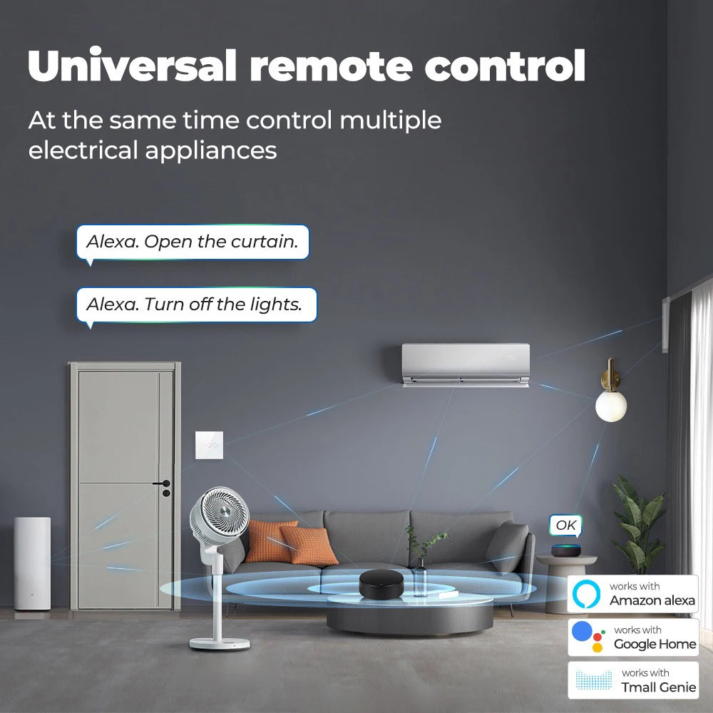 ONENUO Smart Wifi IR Universal Remote Control with Tuya and Smart Life