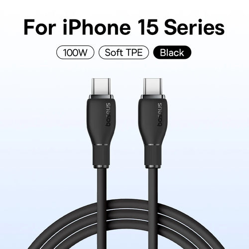 Baseus PD 100W USB C To USB Type C Cable For Macbook Fast Charging
