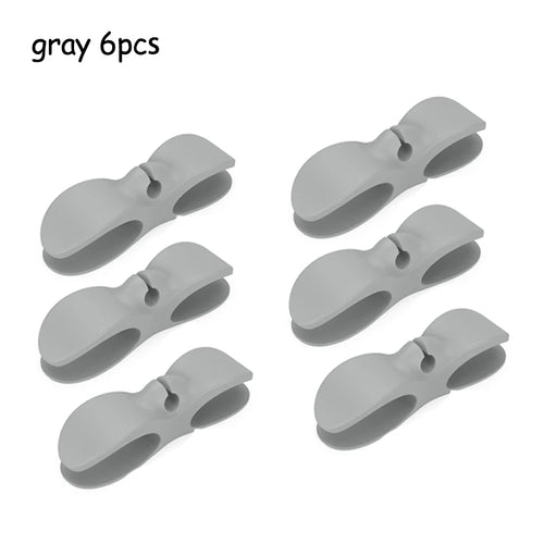 3-6pcs Cord Winder Organizer for Kitchen Appliance Cord Wrapper Cable